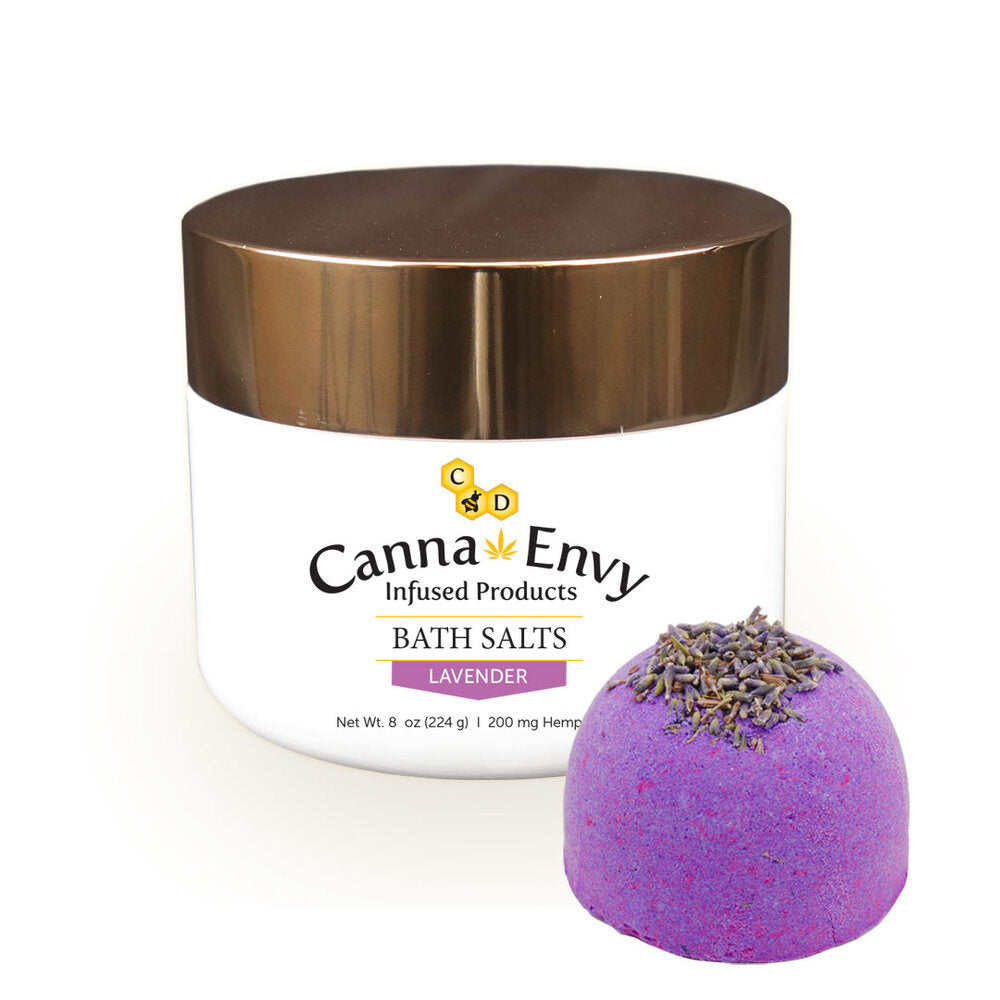 Bath Salt &amp; Bath Bomb: Lavender